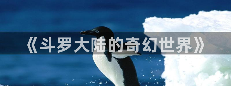 虫虫漫画免费首页入口：《斗罗大陆的奇幻世界》
